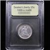 Image 4 : ***Auction Highlight*** 1888-s Seated Liberty Quarter 25c Graded GEM+ Unc By USCG (fc)