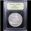 Image 4 : ***Auction Highlight*** 1878-s Mint Error Trade Dollar $1 Graded BU+ By USCG (fc)