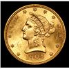 Image 2 : ***Auction Highlight*** 1904-o Gold Liberty Eagle $10 Graded Select+ Unc By USCG (fc)