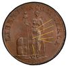 Image 8 : ***Auction Highlight*** 1797 Plain Edge C-2, B-2c Talbot Overstrike Liberty Cap half cent 1/2c Grade