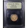 Image 4 : ***Auction Highlight*** 1885-p Gold Liberty Half Eagle $5 Graded Unc+ PL By USCG (fc)
