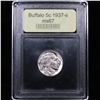 Image 4 : ***Auction Highlight*** 1937-s Buffalo Nickel 5c Graded GEM++ Unc By USCG (fc)