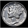 Image 2 : 1936-p Mercury Dime 10c Grades Choice AU/BU Slider
