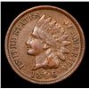 Image 2 : 1896 Indian Cent 1c Grades vf++