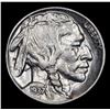 Image 2 : 1937-p Buffalo Nickel 5c Grades Choice AU/BU Slider