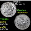 Image 1 : 1902-o Morgan Dollar $1 Grades Unc Details