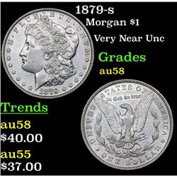1879-s Morgan Dollar $1 Grades Choice AU/BU Slider