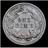 Image 3 : 1884-p Seated Liberty Dime 10c Grades xf