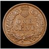 Image 3 : 1880 Indian Cent 1c Grades Choice AU