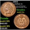 Image 1 : 1902 Indian Cent 1c Grades Select Unc BN