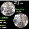 Image 1 : 1886-p Morgan Dollar $1 Grades Select+ Unc