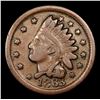 Image 2 : 1863 Indian Civil War Token 1c Grades vf++