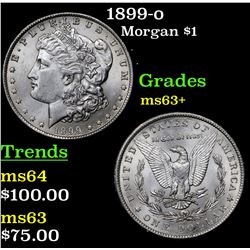 1899-o Morgan Dollar $1 Grades Select+ Unc
