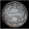 Image 3 : 1870-p Seated Liberty Half Dime 1/2 10c Grades Unc Details
