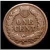 Image 3 : 1873 Open 3 Indian Cent 1c Grades vf+