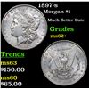 Image 1 : 1897-s Morgan Dollar $1 Grades Select Unc