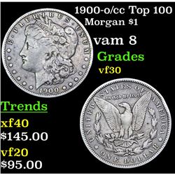1900-o/cc Top 100 Morgan Dollar $1 Grades vf++