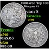 Image 1 : 1900-o/cc Top 100 Morgan Dollar $1 Grades vf++