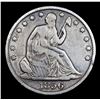 Image 2 : 1856-o Seated Half Dollar 50c Grades vf++