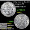 Image 1 : 1897-p Vam 6a Top 100 Morgan Dollar $1 Grades Select Unc