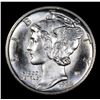 Image 2 : 1938-d Mercury Dime 10c Grades GEM++ FSB