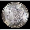 Image 2 : 1885-p Rainbow Toned Morgan Dollar $1 Grades Select+ Unc