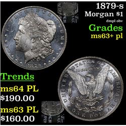 1879-s Morgan Dollar $1 Grades Select Unc+ PL
