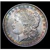 Image 2 : 1885-o Rainbow Toned Morgan Dollar $1 Grades Choice Unc