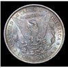 Image 3 : 1885-o Rainbow Toned Morgan Dollar $1 Grades Choice Unc