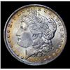 Image 2 : 1884-o Rainbow Toned Morgan Dollar $1 Grades Choice Unc