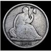 Image 2 : 1838-o 'o' Above Bow f-102 Seated Liberty Dime 10c Grades f details