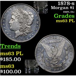 1878-s Morgan Dollar $1 Grades Select Unc PL