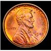 Image 2 : 1909 vdb Lincoln Cent 1c Grades Gem+ Unc RD