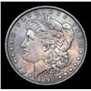 Image 2 : 1898-p Rainbow Toned Morgan Dollar $1 Grades Choice Unc