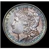 Image 2 : 1896-p Rainbow Toned Morgan Dollar $1 Grades Choice Unc