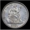 Image 2 : 1871-p Seated Liberty Half Dime 1/2 10c Grades Select Unc
