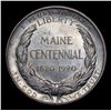 Image 3 : 1920 Maine Old Commem Half Dollar 50c Grades Select+ Unc