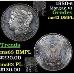 1880-s Morgan Dollar $1 Grades Select Unc DMPL