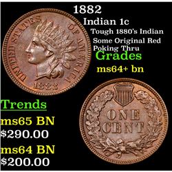 1882 Indian Cent 1c Grades Choice+ Unc BN