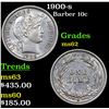 Image 1 : 1900-s Barber Dime 10c Grades Select Unc