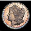 Image 2 : 1882-s Rainbow Toned Morgan Dollar $1 Grades Select Unc PL