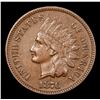 Image 2 : 1876 Indian Cent 1c Grades Choice AU