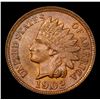 Image 2 : 1902 Indian Cent 1c Grades Gem+ Unc RB