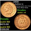 Image 1 : 1900 Indian Cent 1c Grades Choice+ Unc RD