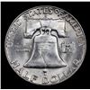 Image 3 : 1952-s Franklin Half Dollar 50c Grades Select Unc+ FBL