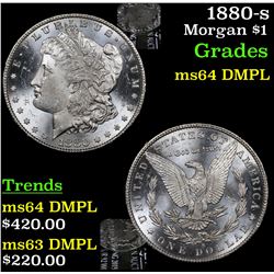 1880-s Morgan Dollar $1 Grades Choice Unc DMPL