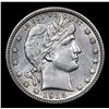 Image 2 : 1915-p Barber Quarter 25c Grades Select+ Unc