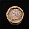 Image 2 : Mixed small cents 1c orig shotgun roll, 1919-d Wheat Cent, 1899 Indian Cent other end