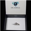 Image 1 : Sterling Silver Round3 Stone Engagement Ring size 6