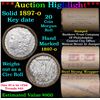 Image 1 : ***Auction Highlight*** Full solid Key date 1897-o Morgan silver dollar roll, 20 coins (fc)